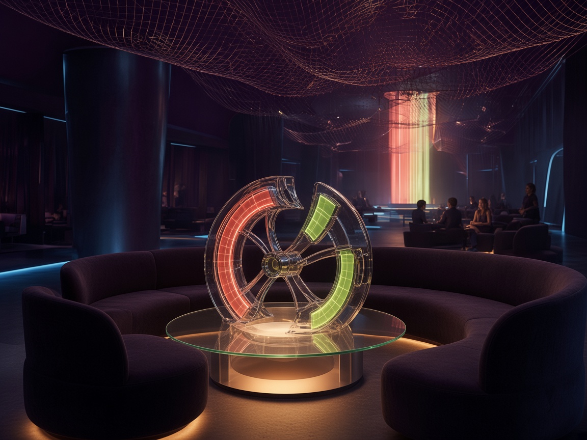 Burst Halo wheel lounge inside the NetGrappleBurst mesh hall